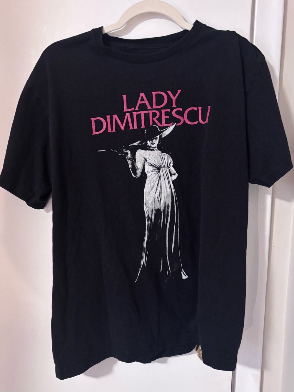 Resident Evil Lady Dimitrescu Black Graphic Tee